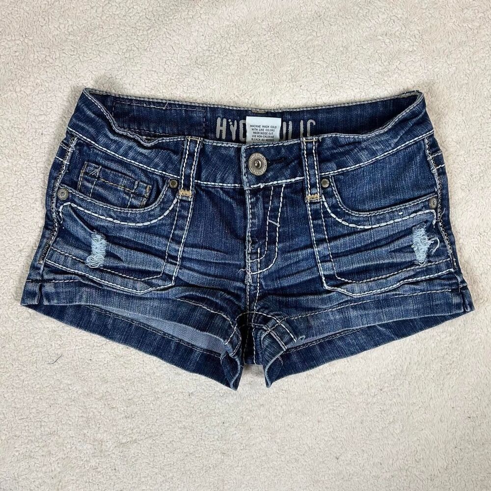 Hydraulic Y2K Mini Shorts